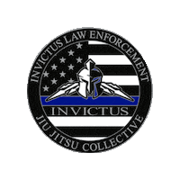 Invictusleo police bjj jiujitsu invictus Sticker