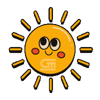 Sun Sunshine Sticker by Gramedia Pustaka Utama