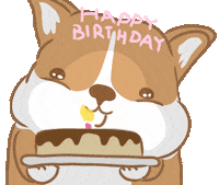 Celebrate Happy Birthday Sticker by Pik Ng