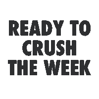 crush crossfit Sticker by Strivee