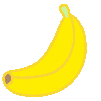 craftycrabcorner food yellow healthy fruit Sticker