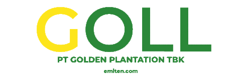 Goll Pt Golden Plantation Tbk Sticker by emiten.com