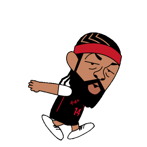 Toronto Raptors Dance Sticker