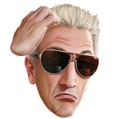 Poker Face Reaction Sticker by GGPoker