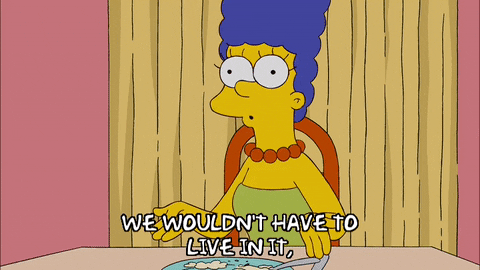 Wondering Episode 19 GIF by The Simpsons