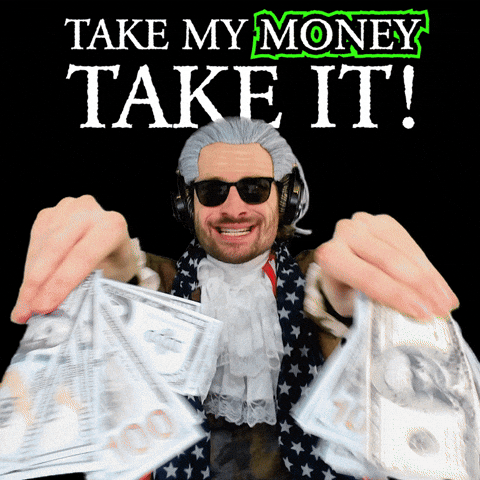 Buy Now Money GIF