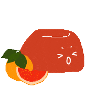 SingYaSeiKa good fruit sweets jelly Sticker