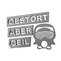 gestoertabergeil gestoertabergeil gestörtabergeil Sticker