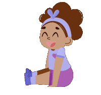 Girl Sticker