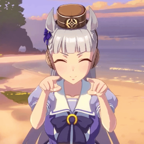 Gold Ship Umamusume GIF