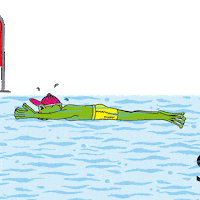 Fun Swimming Sticker by ASKÖ Burgenland