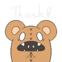 Thanks Doudou Sticker