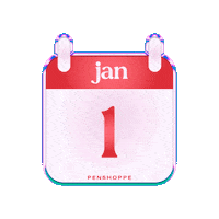 New Year Christmas Sticker by Penshoppe