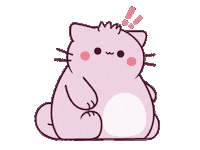 Wait What Cat Sticker by Pembe
