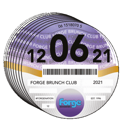 forgemotorsport forge brunchclub forgemotorsport forgebrunchclub Sticker