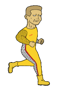 Arnold Schwarzenegger Animation Sticker by Robert Shaw