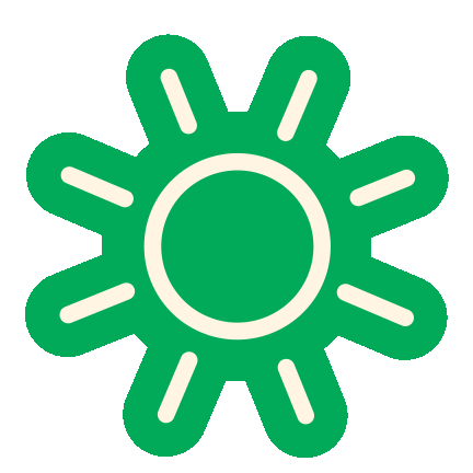 Out Of Office Sun Sticker by Las Vegas