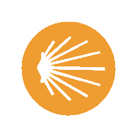 PEJ22 iglesia jovenes juventud camino Sticker