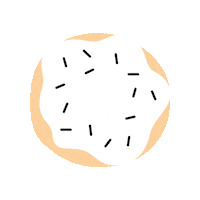 DrinkHemi cake milk donut bake Sticker