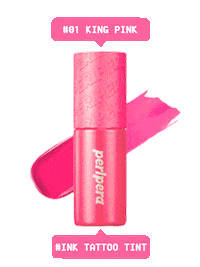 Pink Orange Sticker by Peripera Indonesia