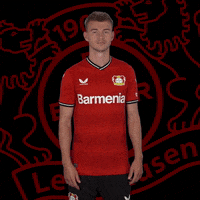 Finger No GIF by Bayer 04 Leverkusen