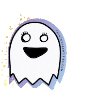 Communicate Happy Ghost Sticker by Talk To The Entities
