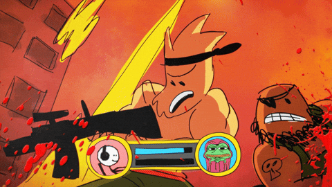 Video Game Headshot GIF by CC0 Studios