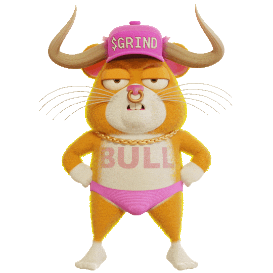 Bull Looking Good Sticker by Grind