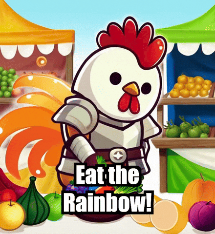 Vegetables Eating GIF by Zorooster