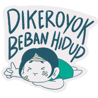 visinemaid visinema hsl budak korporat kaluna Sticker