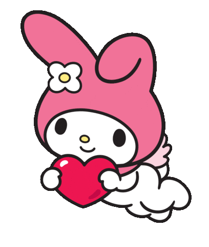My Melody Pink Sticker by Sanrio Korea
