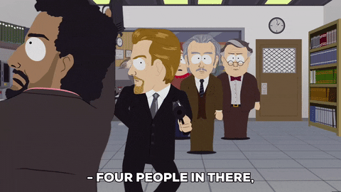 gun talking GIF by South Park 