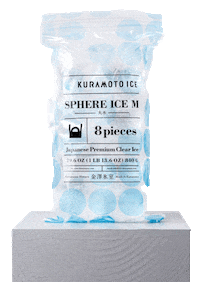 Kuramoto_Ice ice sphere 氷 クラモト氷業 Sticker