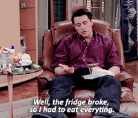 friends fridge GIF