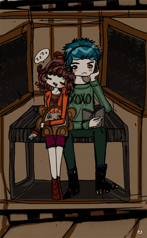 couple love GIF by Florens Debora