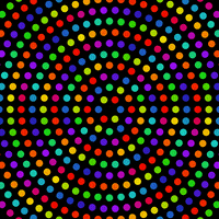 Rainbow Offset GIF by xponentialdesign