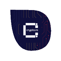 Criptomonede Sticker by crypto.ro