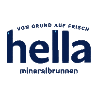 logo water Sticker by hella mineralbrunnen