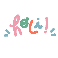 Holi Hello Sticker