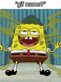 Spongebob Stink GIF