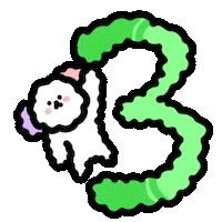 Number Sticker by Playbear520_TW