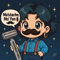Mustache GIF by Persona