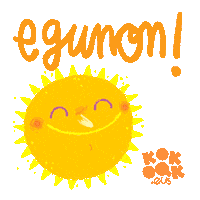 Happy Good Morning Sticker by KOKOAK Eider Eibar