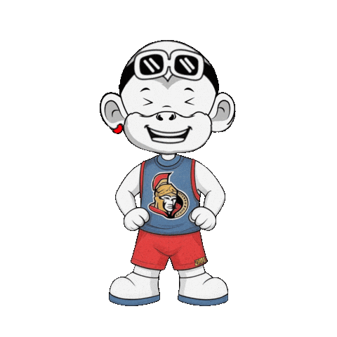 Ottawa Senators Go Sens Sticker by Zhot Shop