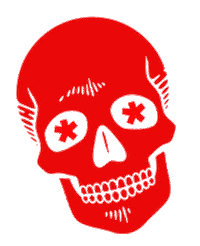 calavera Sticker by kraneoscpf