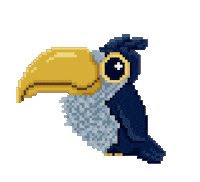 8 Bit Yawn Sticker by Megan