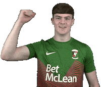 Celebrating Sticker by Glentoran