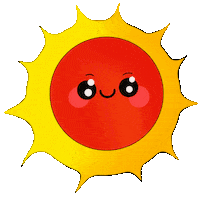 Happy Day Sun Sticker