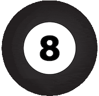 Sundance Magic 8 Ball Sticker by AT&T