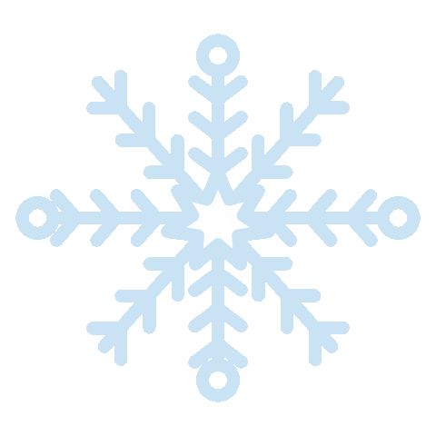 Snowflake Sticker by Cascar Studio